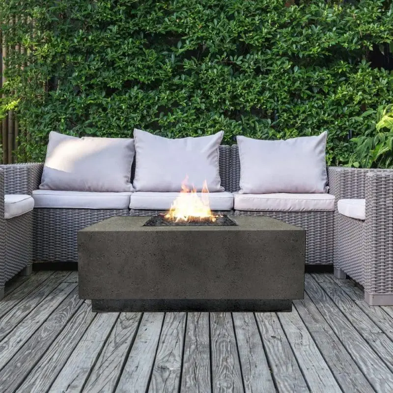Square Fire Table