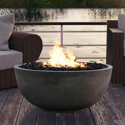 Round Fire Bowl