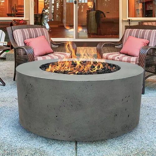 Round Fire Table