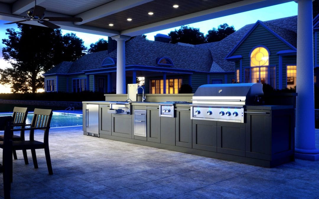 XOGRILL42 CUSTOM ISLAND